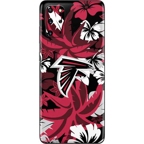 NFL Atlanta Falcons Tropical Print Galaxy S20 Plus Skin